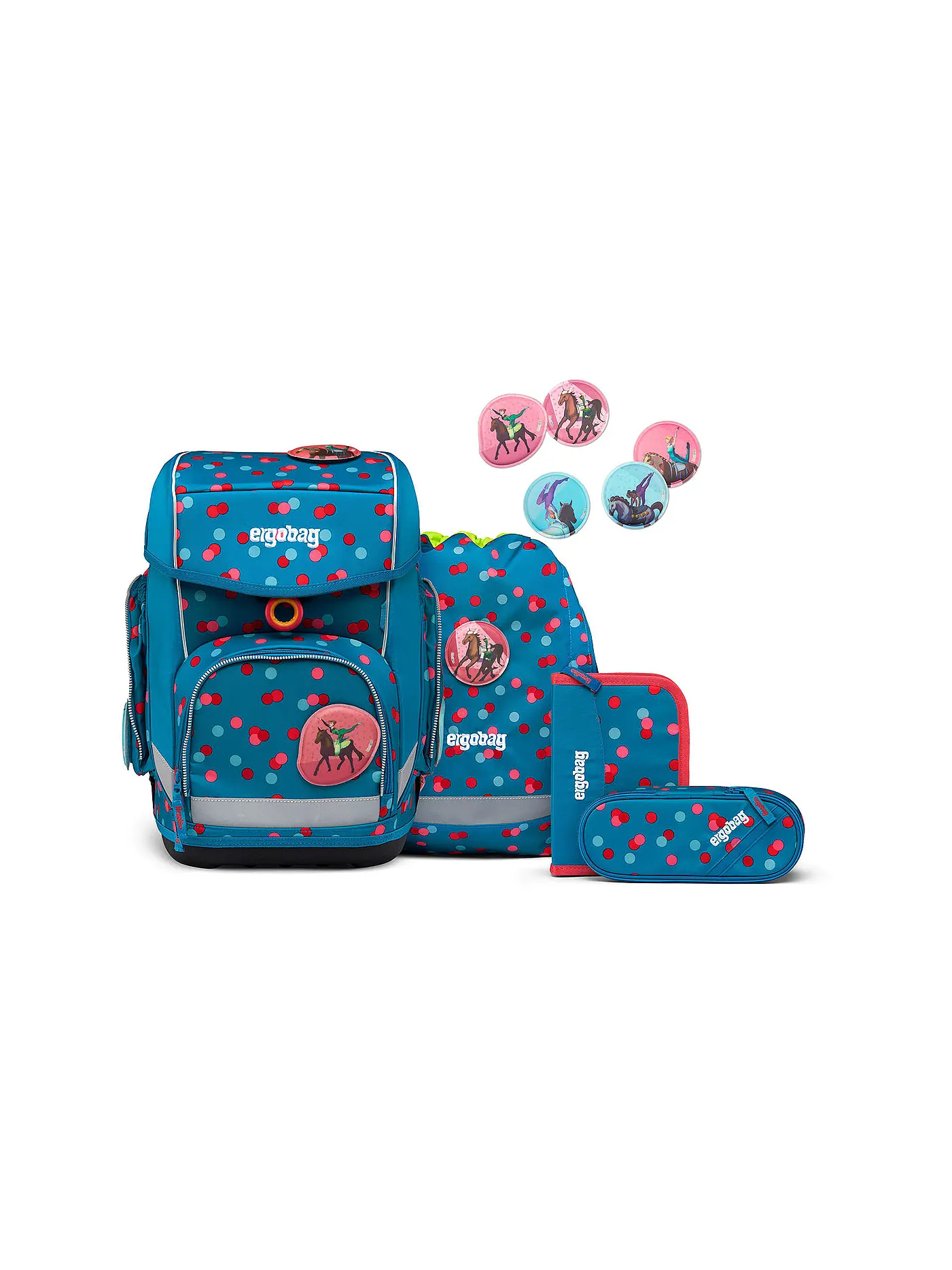 ERGOBAG | Schultaschen Set 5tlg CUBO - VoltiBär | 
